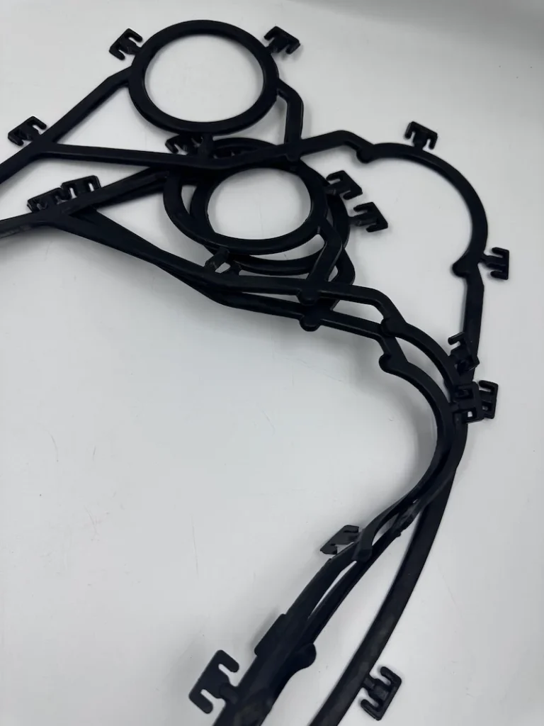 Precision Clip-on PHE gasket replacement for industrial plate heat exchangers by Senovis.
