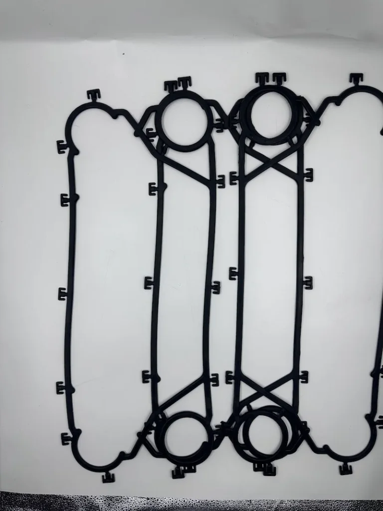High-density bundles of NBR and EPDM gaskets for plate heat exchangers