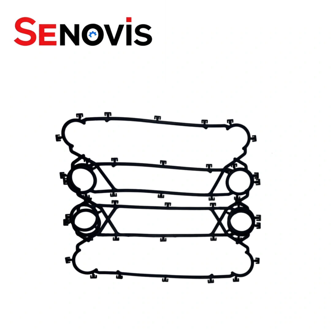SENOVIS specialized NBR EPDM gaskets for plate heat exchangers