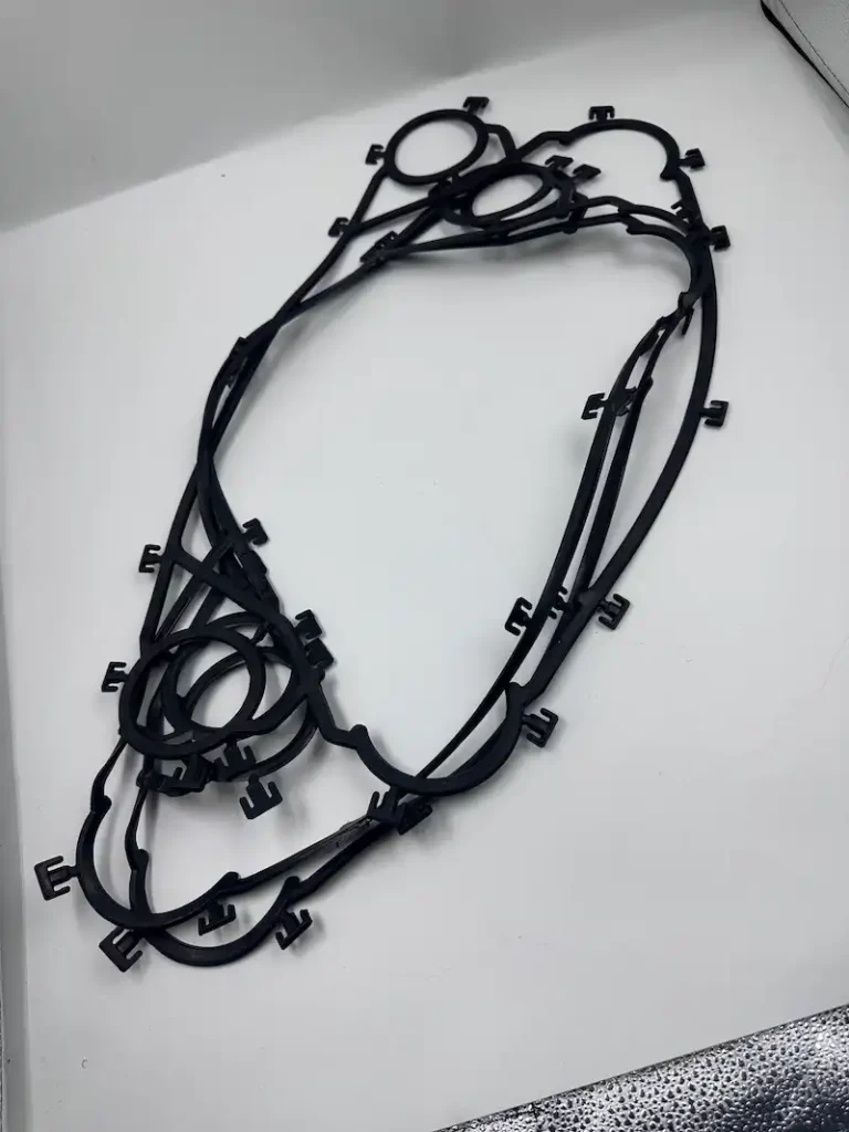 Premium NBR and EPDM rubber gaskets for plate heat exchanger efficiency by Senovis.