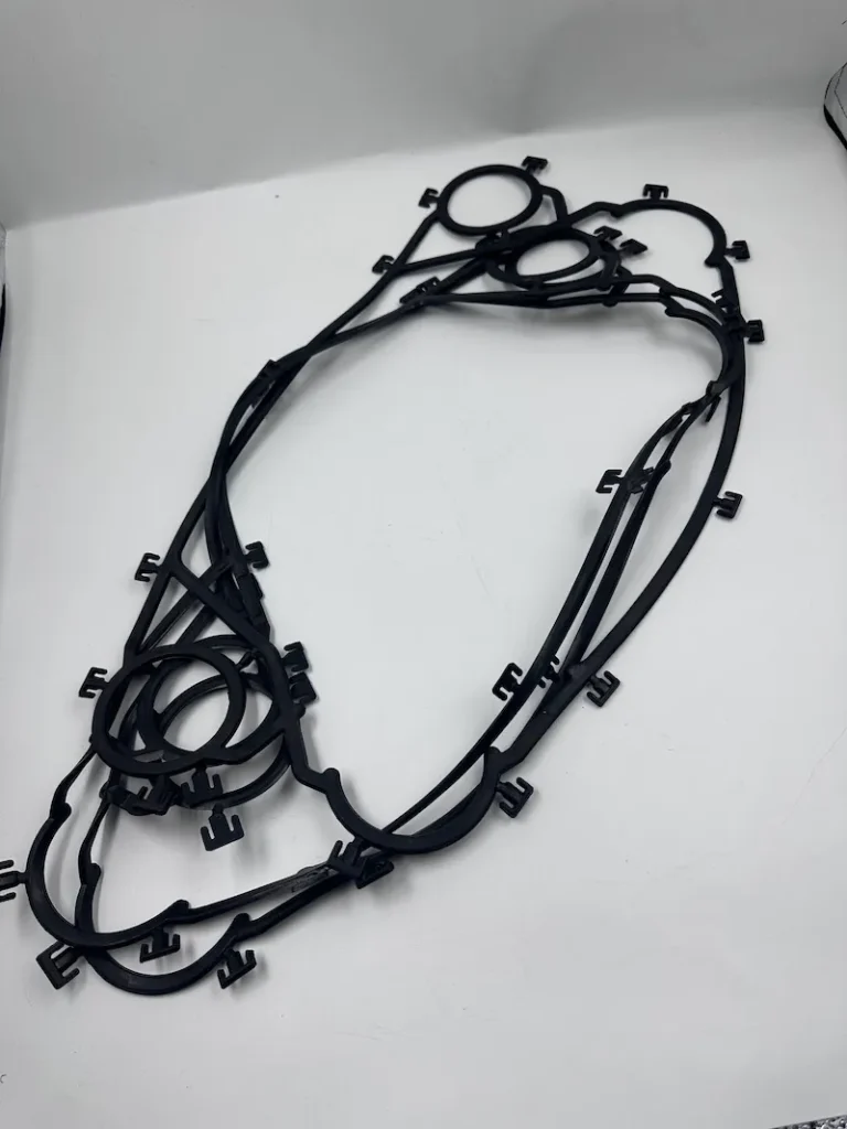 Durable elastomer PHE gasket for Alfa Laval M30 heat exchanger plate pack by Senovis.