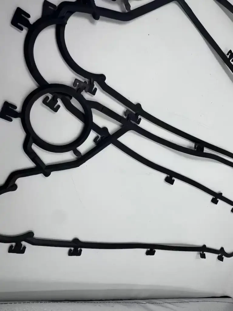 PHE gasket surface finish Alfa Laval T20P heat exchanger sealing material detail