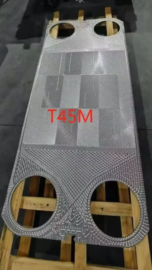plate heat exchanger plate production line industrial PHE plates manufacturing process