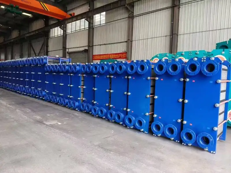 APV K55 GPHE plates factory production and inspection process