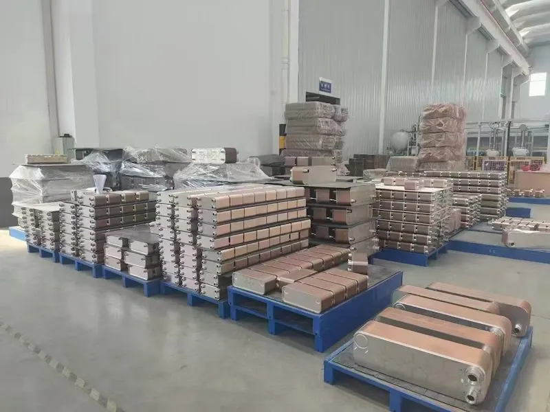 SWEP B80 BPHE production line assembly and quality inspection process
