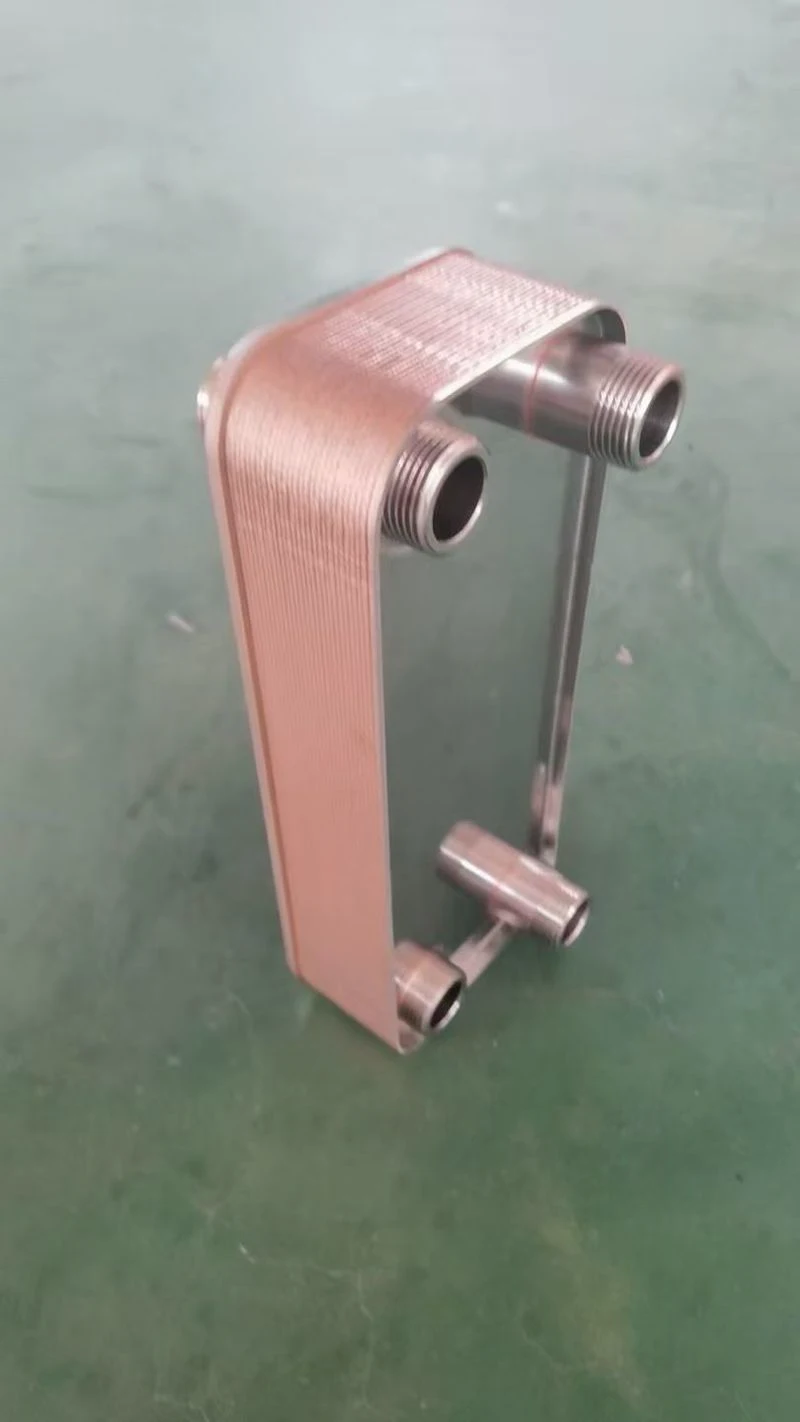 SWEP B10 BPHE manufacturing process assembly and inspection in factory