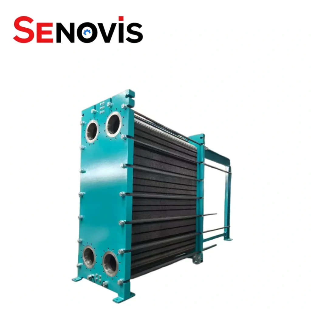 GEA VT10 gasketed plate heat exchanger GPHE plate heat transfer system industrial frame unit