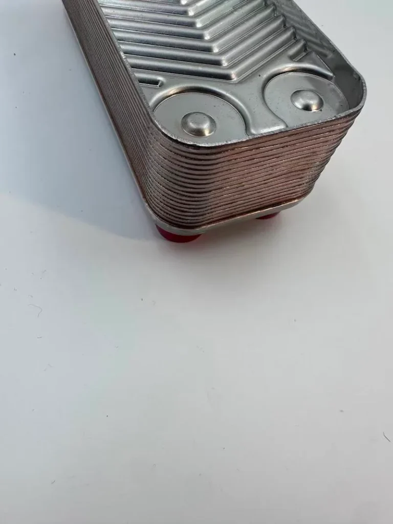 CB30 BPHE internal corrugated plate channel structure for efficient heat exchange