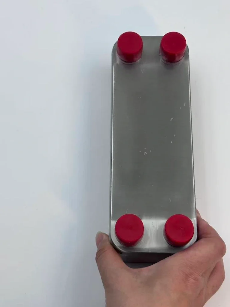 Kaori K200 brazed heat exchanger joint and sealing structure detail