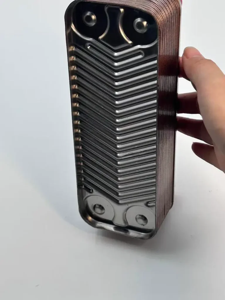 Kaori K800 brazed plate heat exchanger welding seam and joint detail