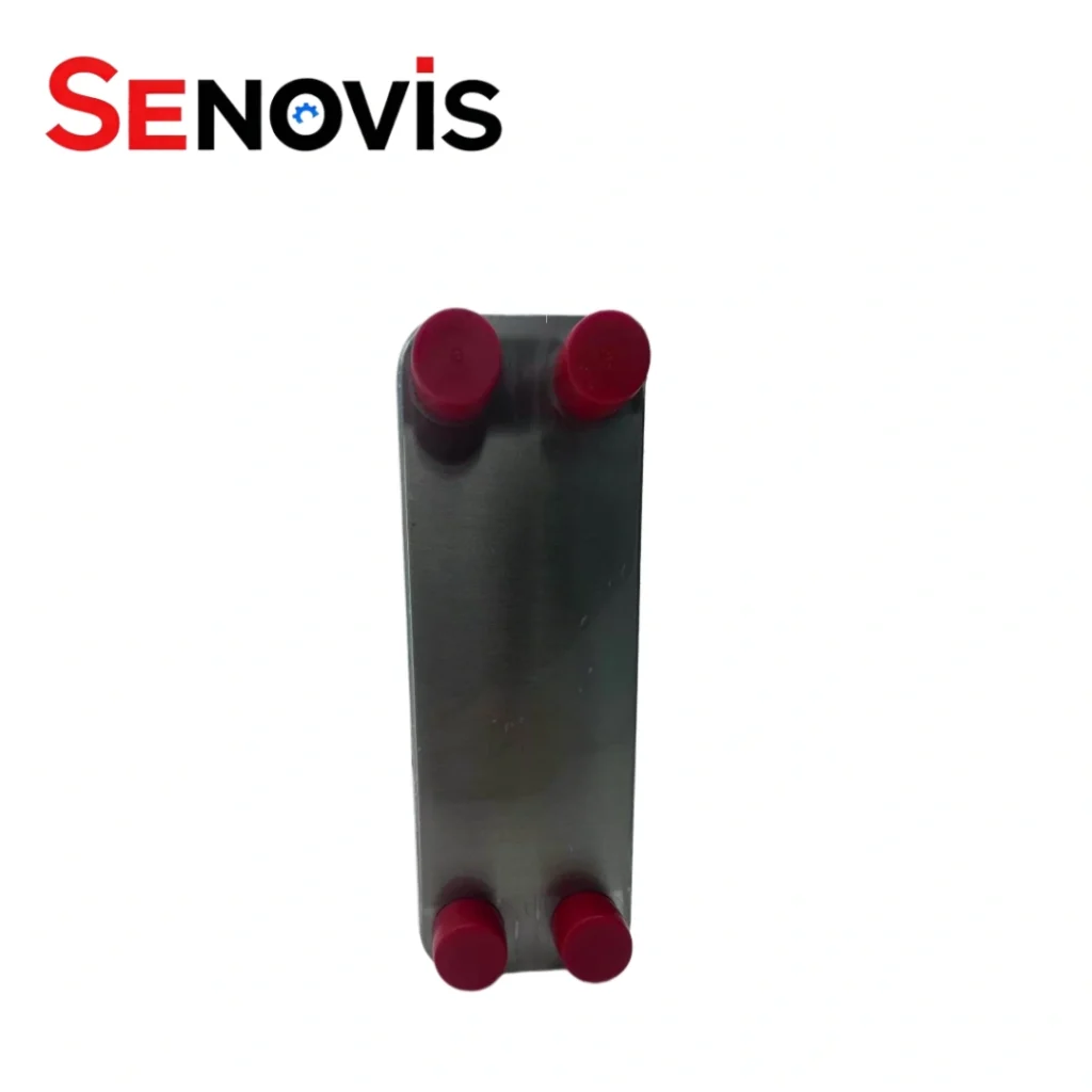 SWEP B80 brazed plate heat exchanger BPHE industrial unit exterior