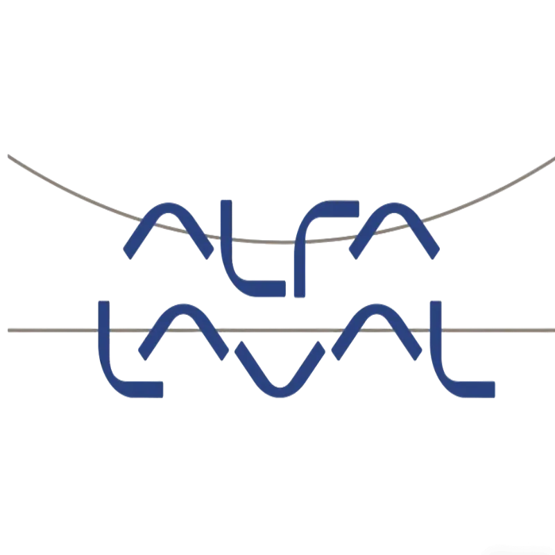 Alfa Laval brand logo used for heat exchanger compatibility reference