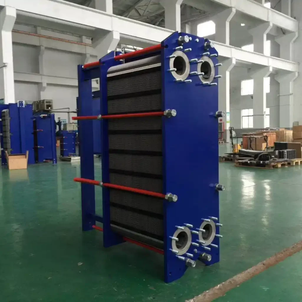 Plate heat exchanger industrial unit for efficient thermal transfer system