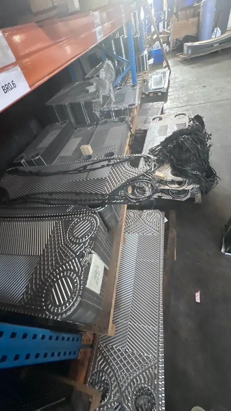 Sondex S121 plate production workshop