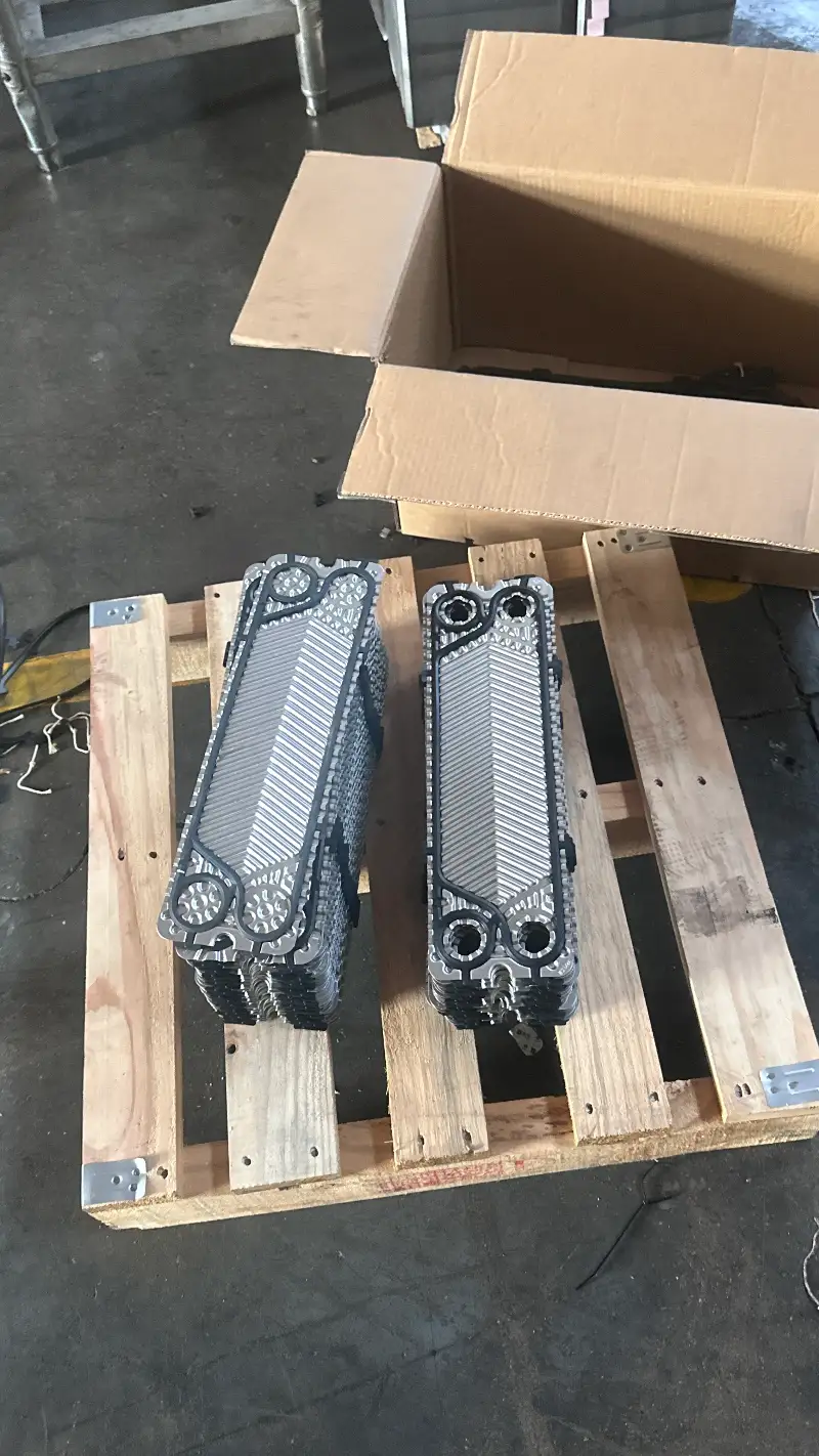 Sondex S130 plate manufacturing workshop