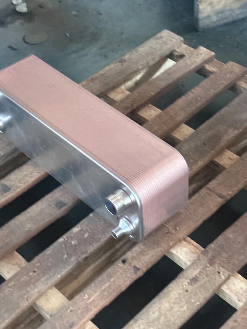 Alfa Laval AC65 brazed plate heat exchanger production at Senovis factory