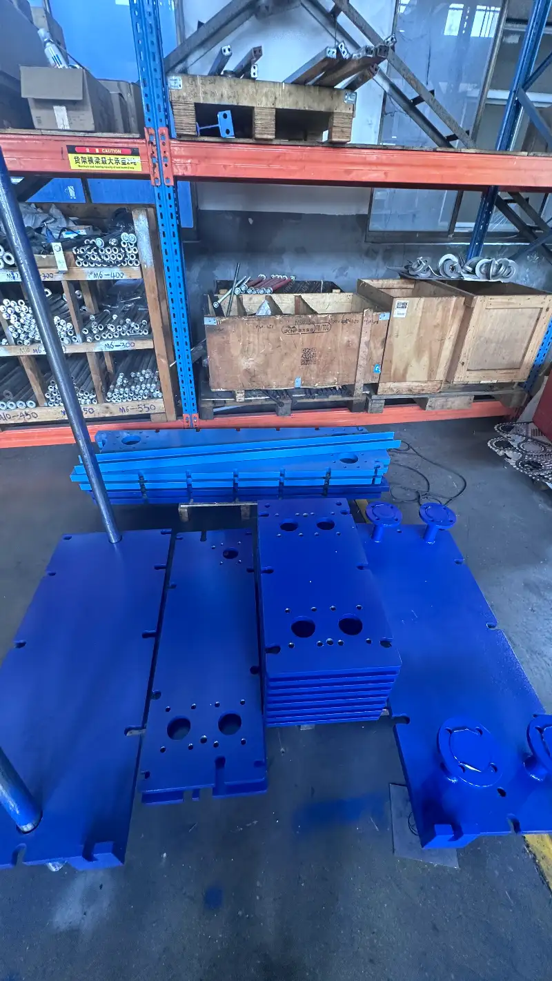 VT20 plate pressing process