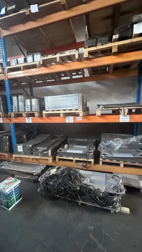 Hisaka UX20 plate corrugation forming process