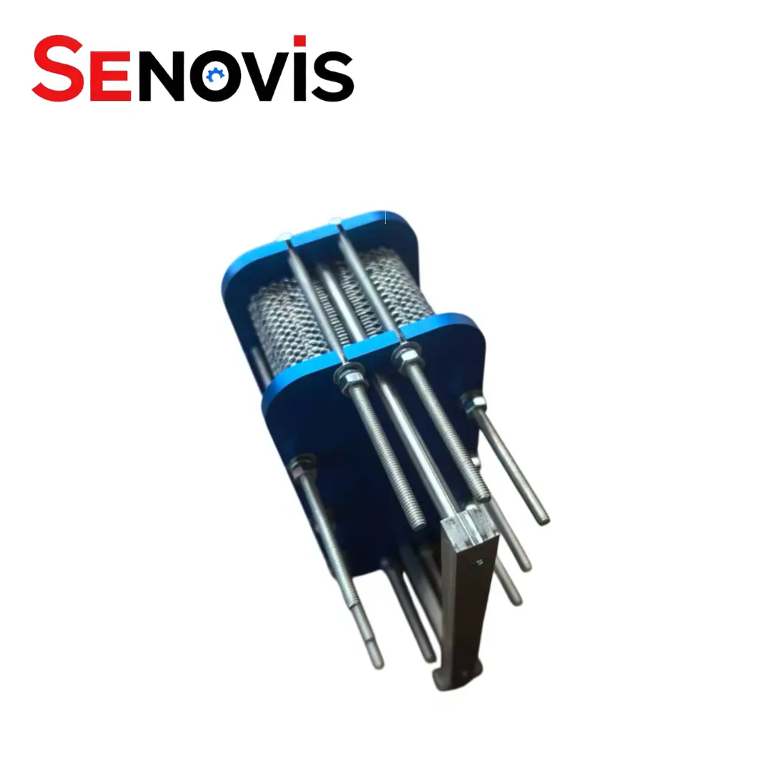 Mini Plate Heat Exchanger Demonstration Model Rear View