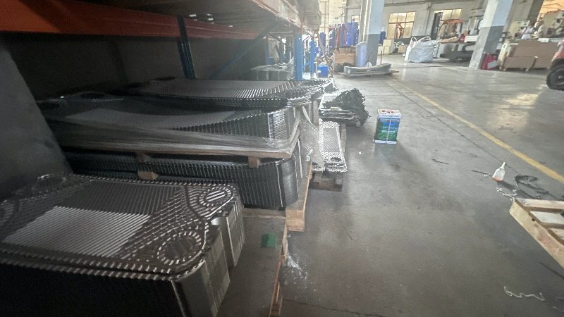 Sondex S100 plate production workshop