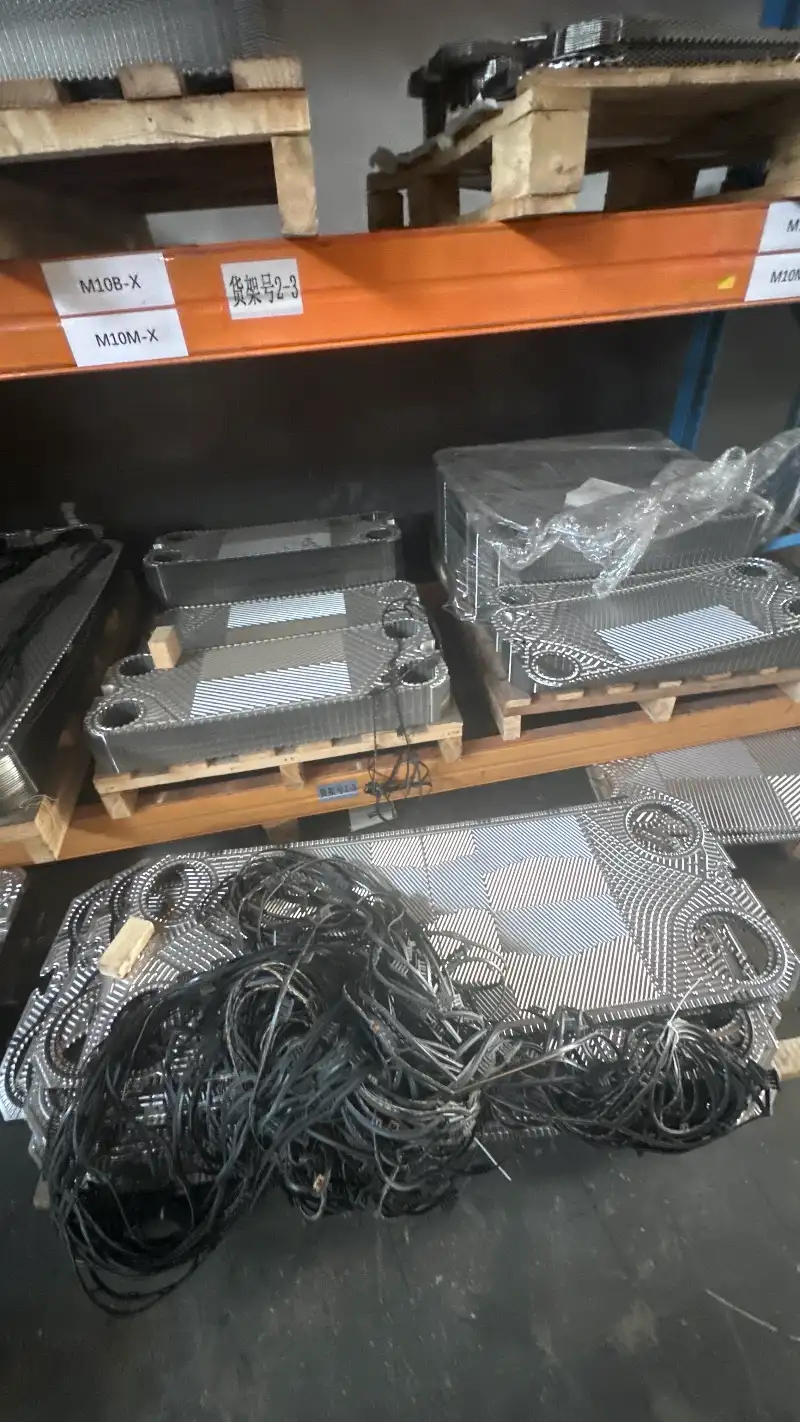 Sondex S65 heat exchanger plate workshop