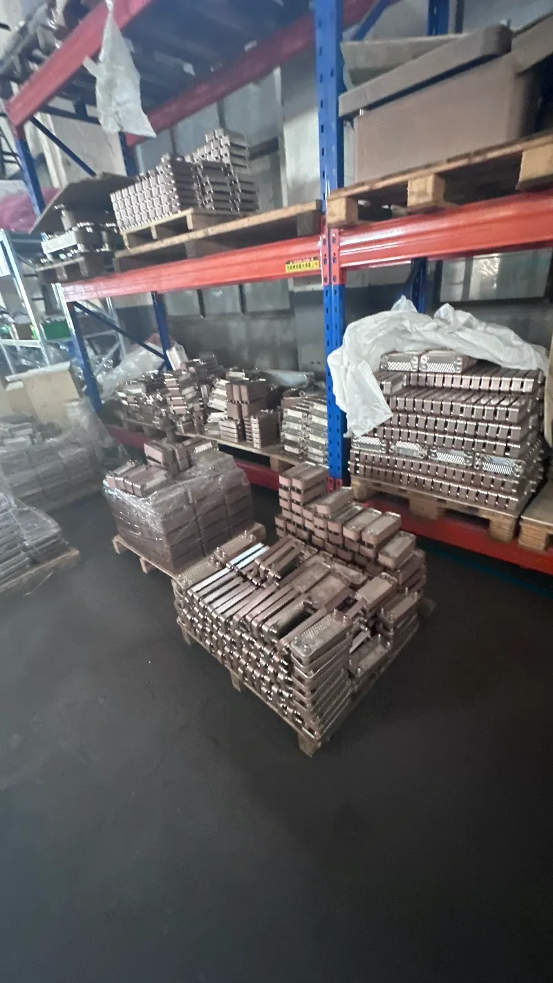 Production line for compatible Alfa Laval AC50 brazed plate heat exchangers