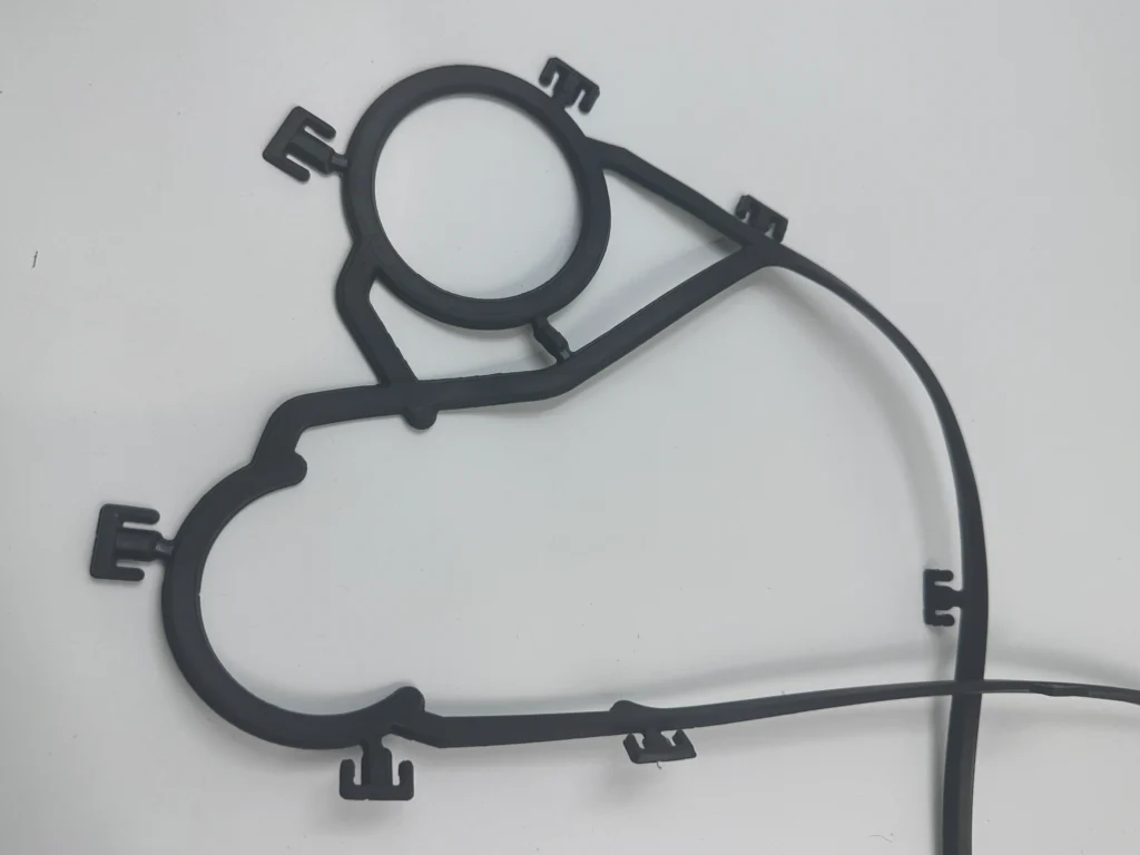 Durable Alfa Laval Clip6 gasket manufactured using premium Viton gasket material.
