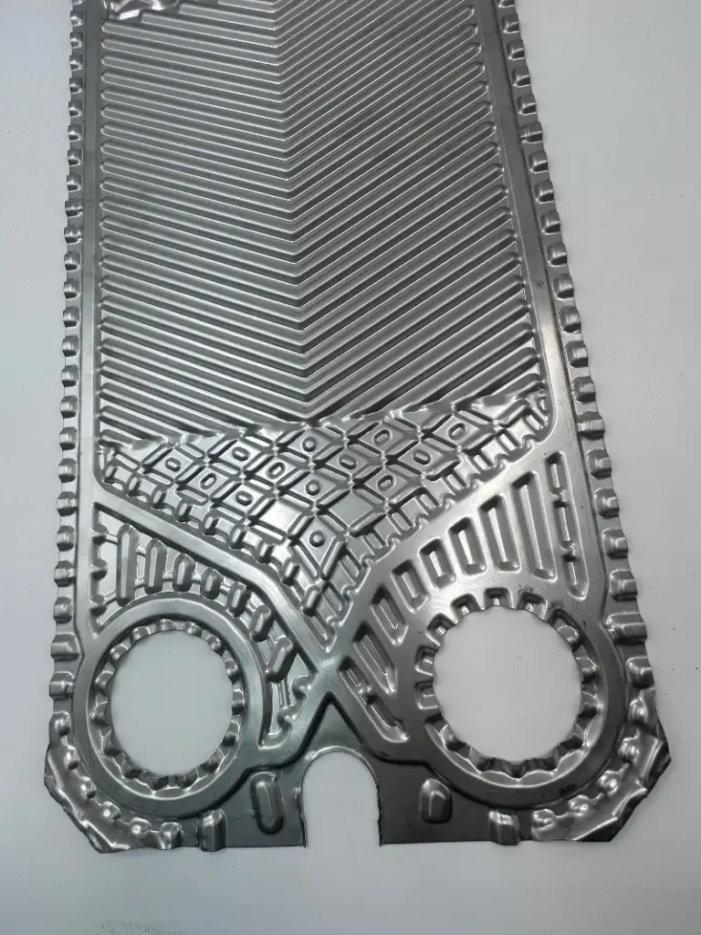 Alfa Laval M10M replacement plate for plate heat exchanger district heating projects.