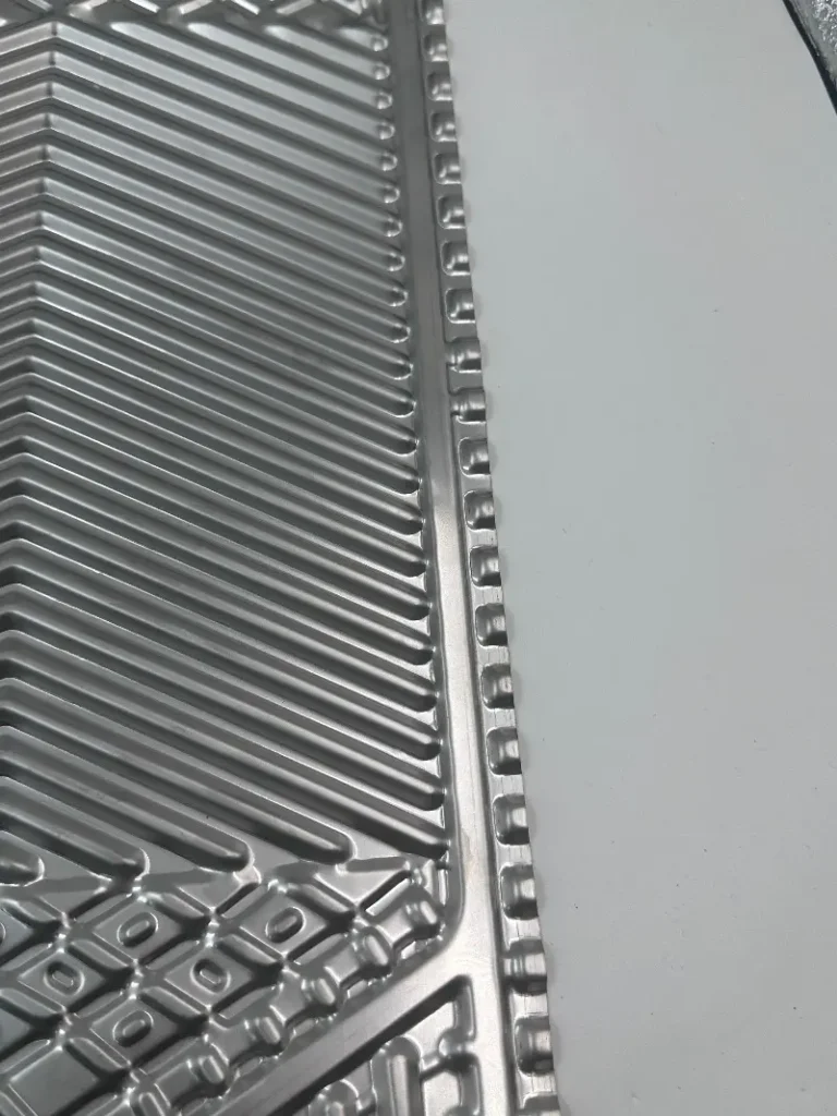 Alfa Laval M6M replacement plate for alfa laval heat exchanger parts sourcing.