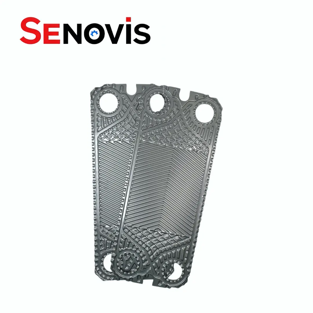 Alfa Laval M6M plate for gasketed plate heat exchanger manufactured by Senovis PHE.