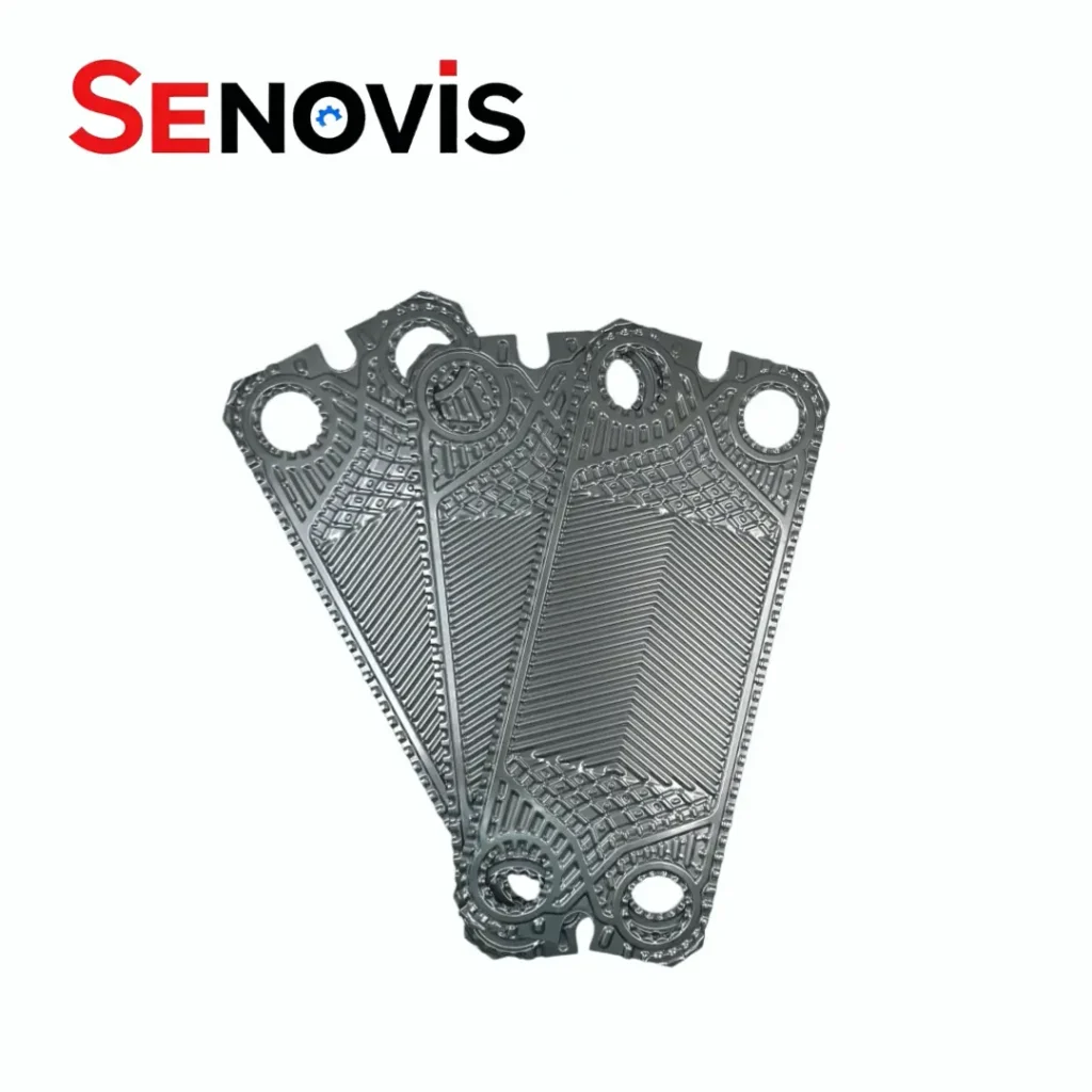 Alfa Laval MX25B plate manufactured for gasketed plate heat exchanger manufacturer applications by Senovis PHE.