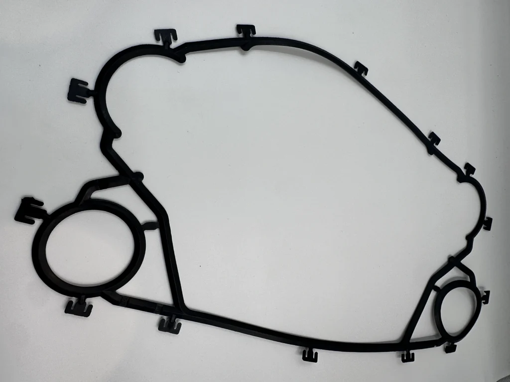 Precision Alfa Laval P26 gasket manufactured as a compatible black neoprene gasket.