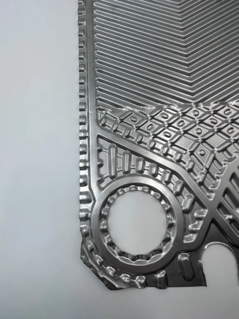 Alfa Laval T20M plate for industrial gasketed plate heat exchanger applications.