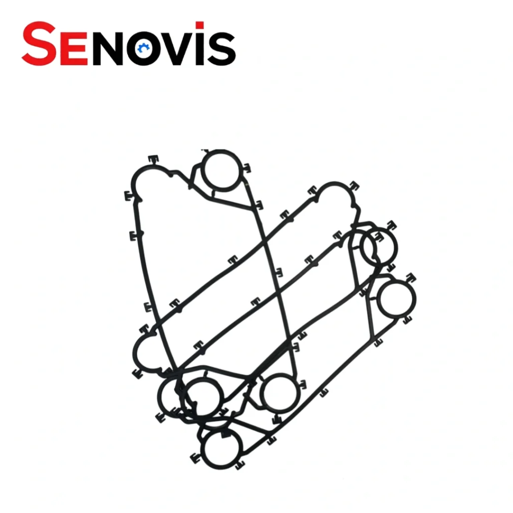 FUNKE FP05 gasket manufactured for epdm heat exchanger gaskets applications in plate heat exchangers.